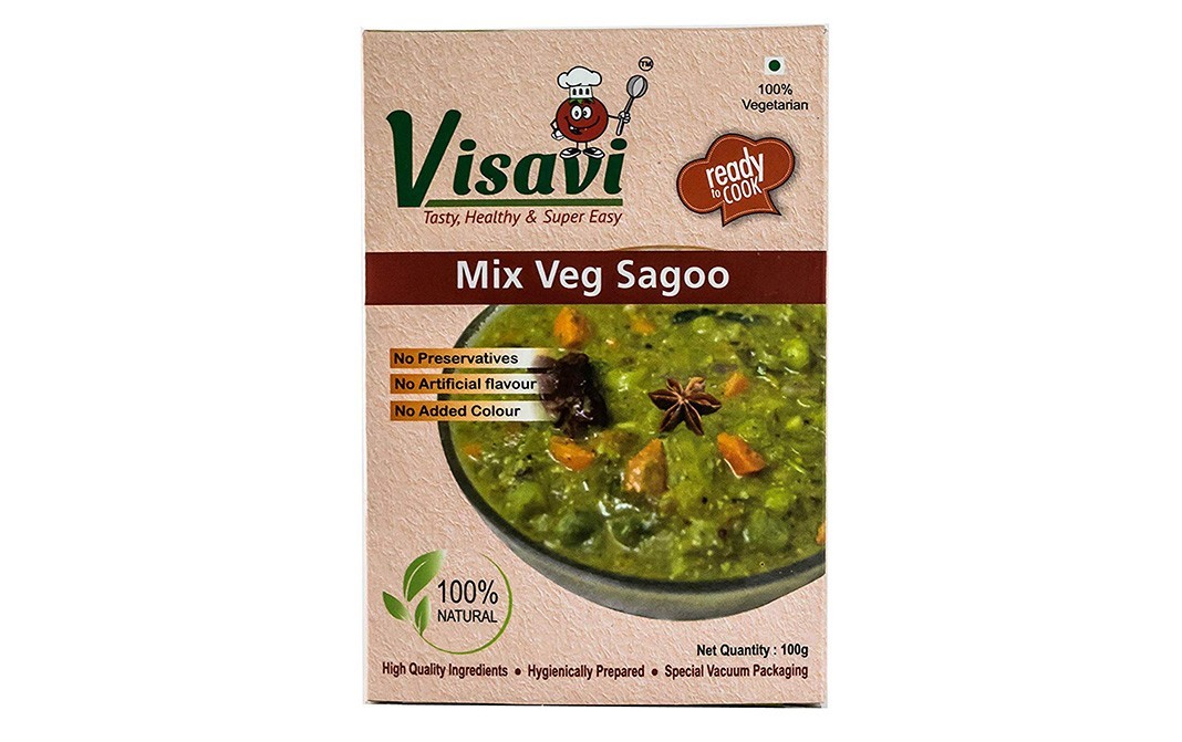 Visavi Mix Veg Sagoo    Box  100 grams